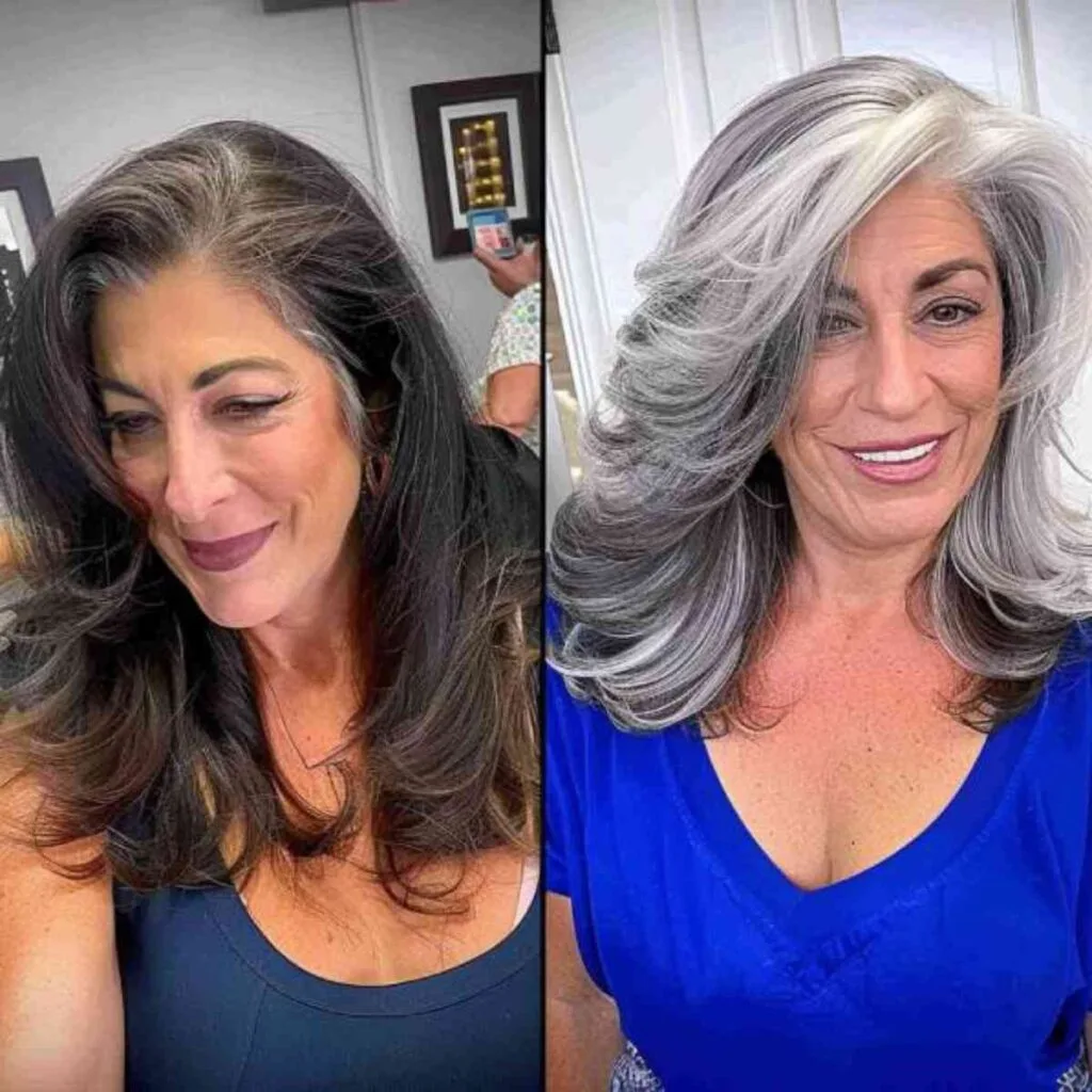 Stunning Silver Tresses for Ladies 50 and Over
