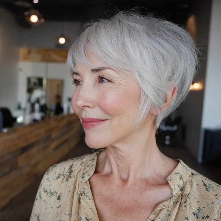 Stylish Textured Bixie Shag with Soft Layers