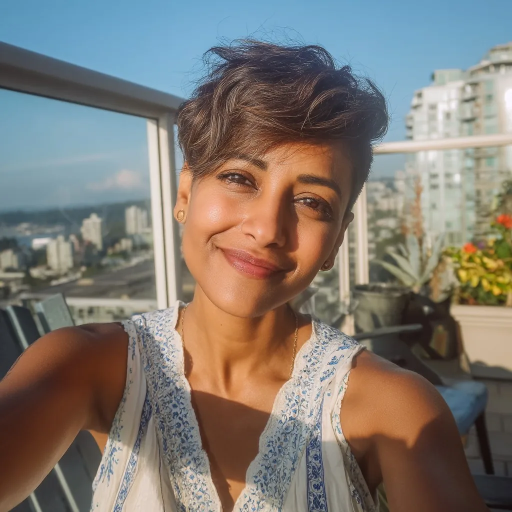Textured Long Pixie Cut with Soft Volume