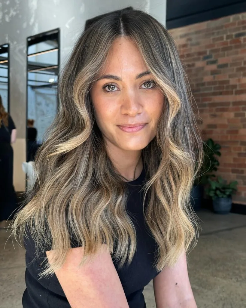 Textured Long Waves with Dimensional Balayage