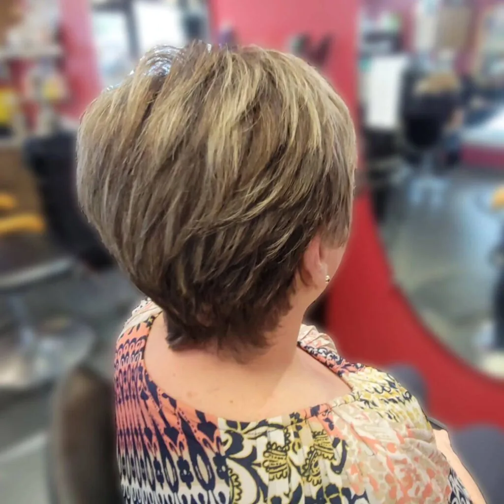 Textured Short Back with Dynamic Highlights