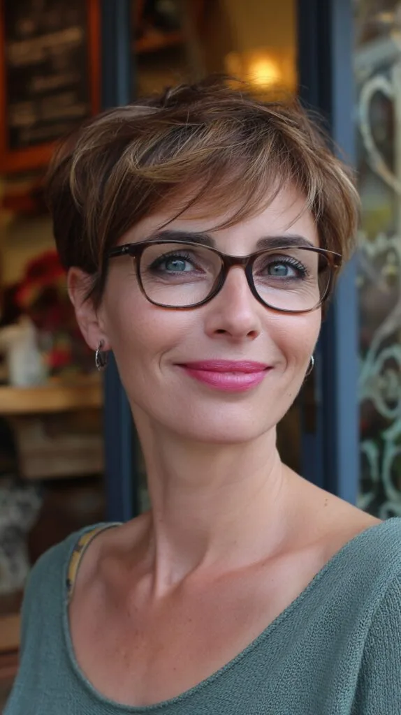Textured Short Bob with Soft Layers