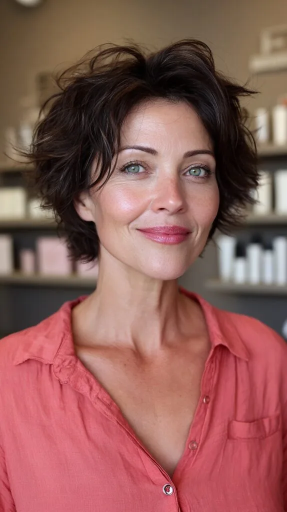 Textured Short Shag with Soft Volume