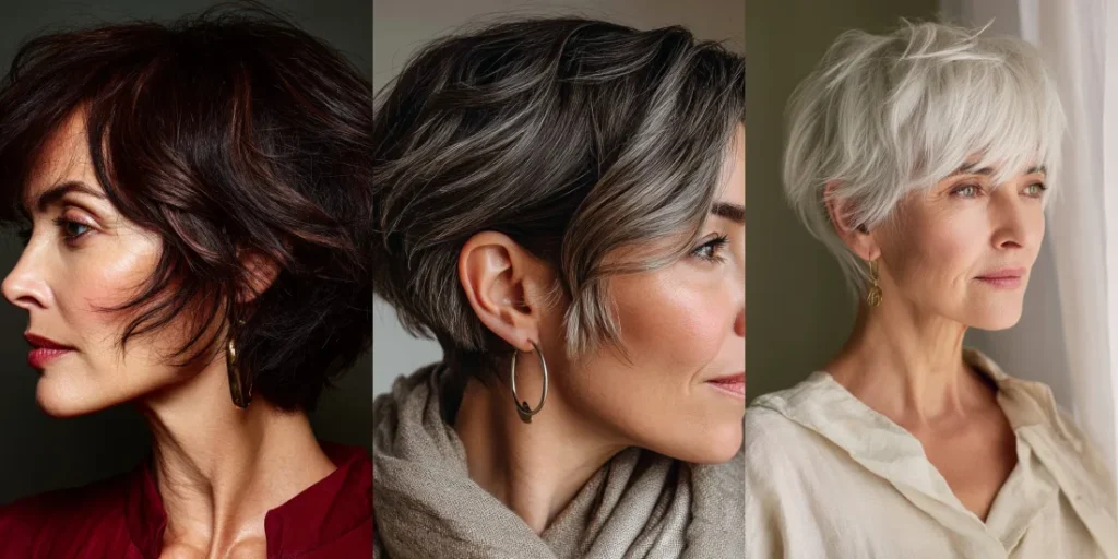 25 Women Over 40 Rock the New Look Mixie Haircut Trend